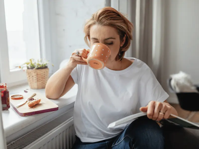 Homeowner feeling confident after deciding whether or not to refinance their mortgage