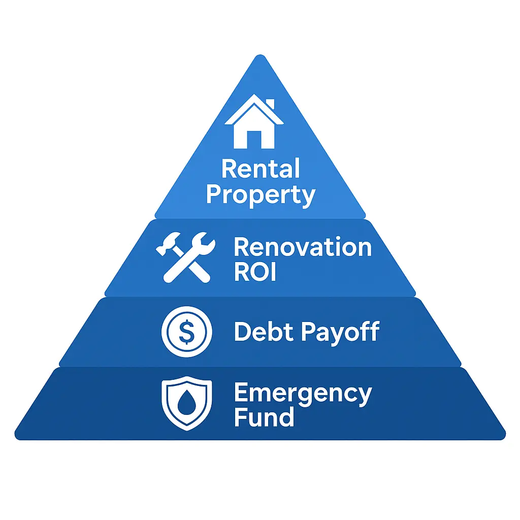 Ways to build wealth safely using home equity.