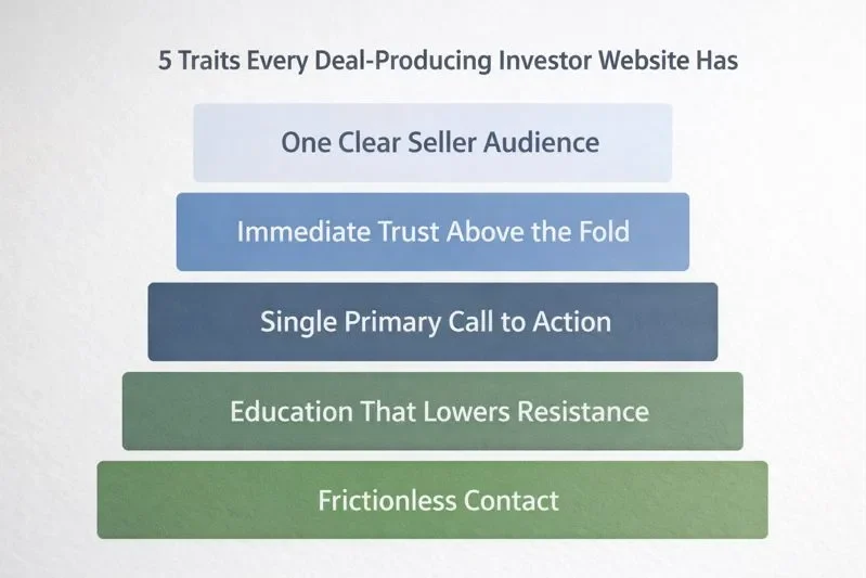 five traits of the best real estate investor websites