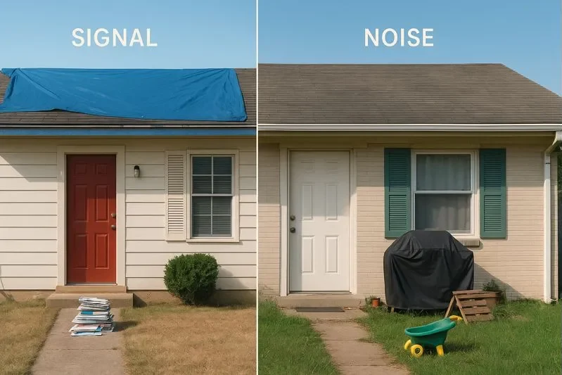 how to find real estate deals by spotting distress versus neglect