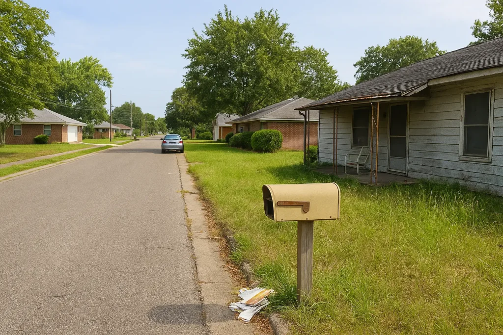 Distressed property used as an example for what skip tracing is in real estate lead generation