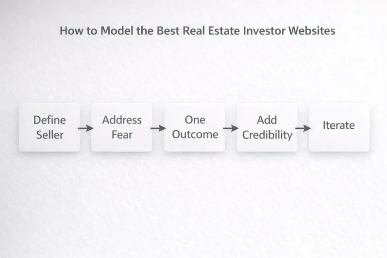how to model the best real estate investor websites without copying