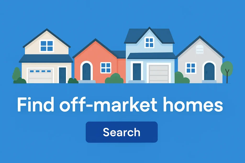 Banner encouraging readers to learn more about what skip tracing is in real estate and start finding off market deals