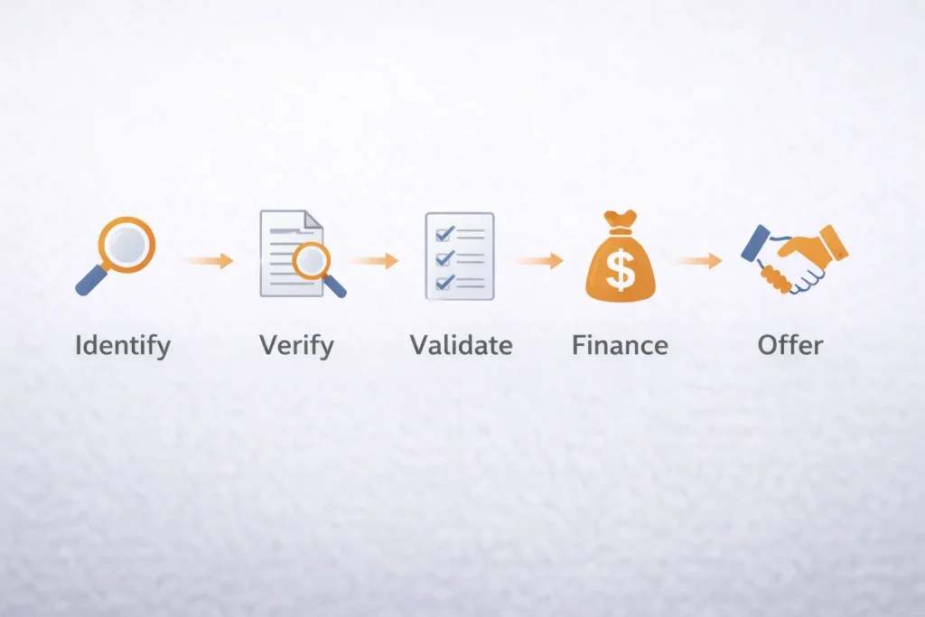 Early Distress Buying Framework