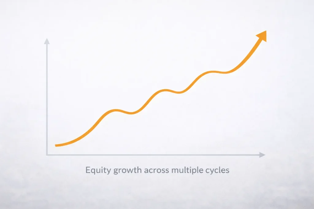 how to buy distressed properties as a long term equity strategy