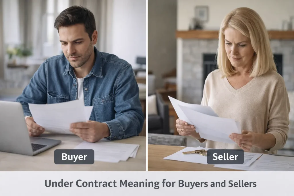 What under contract means for buyers and sellers in real estate