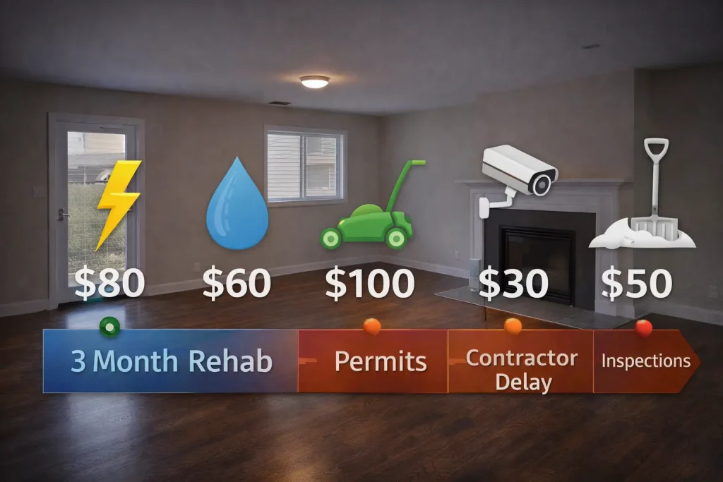 vacancy burn rate carrying costs real estate investors fail to account for