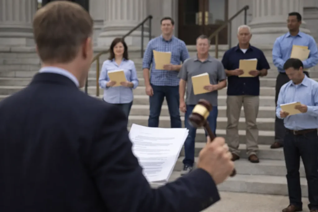 what is foreclosure auction process with bidders at courthouse steps