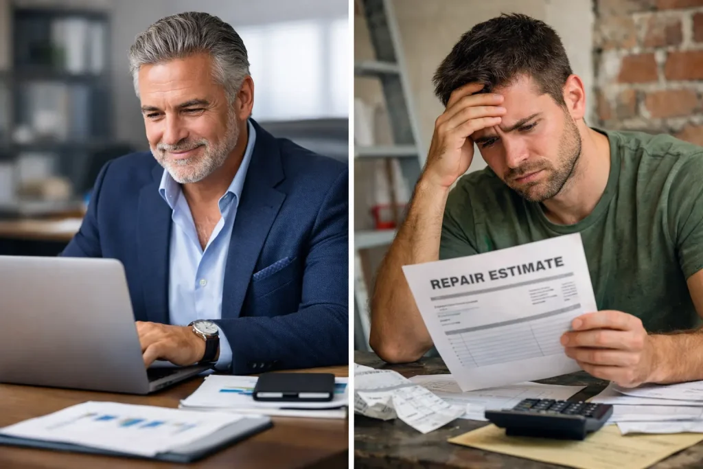 what is foreclosure and who should buy distressed properties comparison image